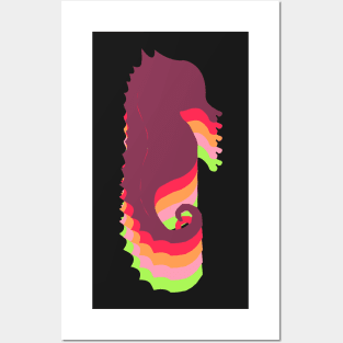 Redundant seahorse Posters and Art